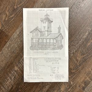 Hereford Cross Stitch Lighthouse pattern